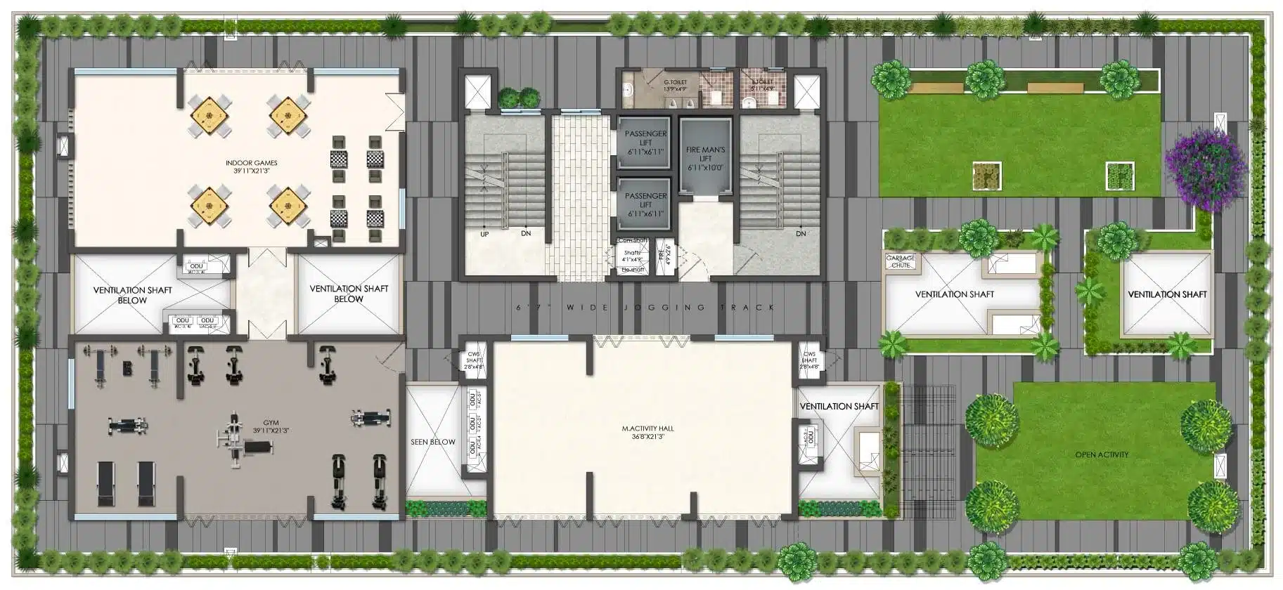 Karlan Square Terrace Floor Plan